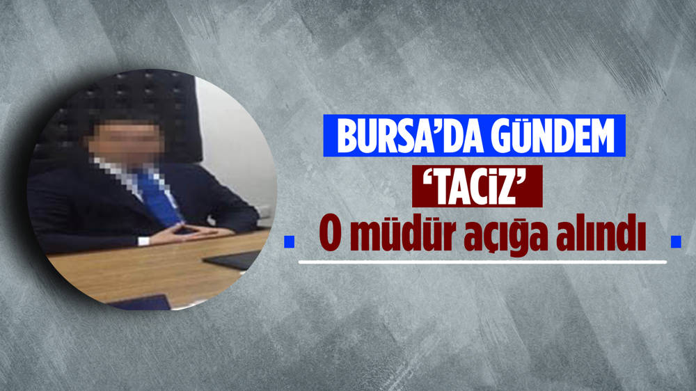 Bursa Milli Eğitim Müdürlüğü'nde kadın memuru tacizle suçlanan şube müdürü açığa alındı