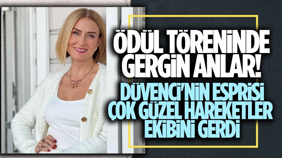 Ceyda Düvenci’nin esprisi Çok Güzel Hareketler ekibini kızdırdı!  