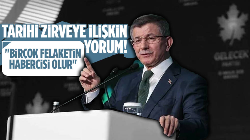 Davutoğlu'ndan Erdoğan ve Özel görüşmesine ilişkin değerlendirme!