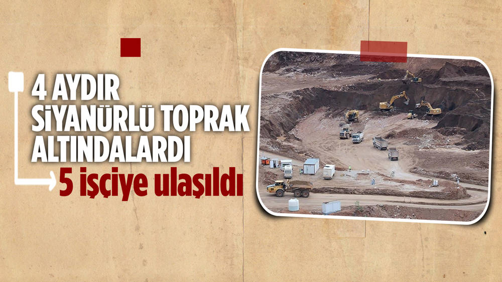 Erzincan İliç'teki heyelanda toprak altında kalan son 5 işçinin de cenazesine ulaşıldı