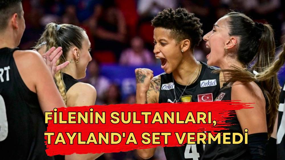 Filenin Sultanları Tayland'ı 3-0 yendi 