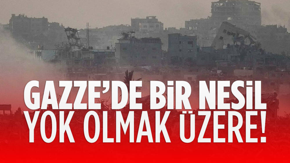 Gazze'de bir nesil yok olmak üzere!