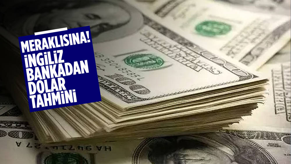 İngiliz bankadan yaz aylarına ilişkin dolar/TL tahmini