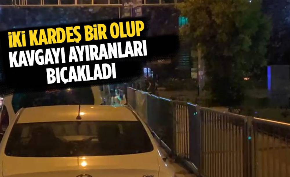 İzmir'de 2 kardeş kavgayı ayıran 3 kişiyi bıçakladı