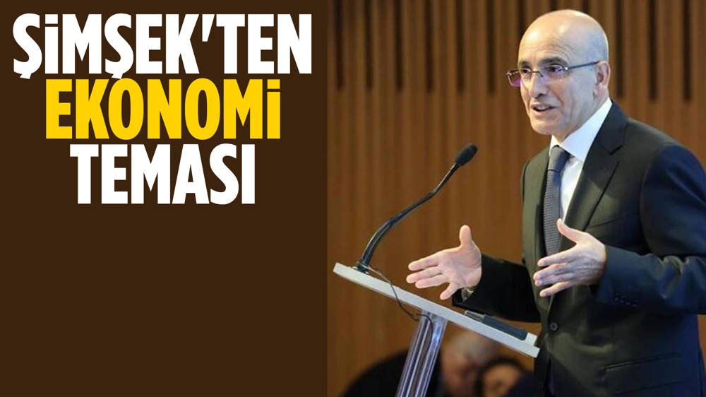 Mehmet Şimşek'ten İngiltere teması 