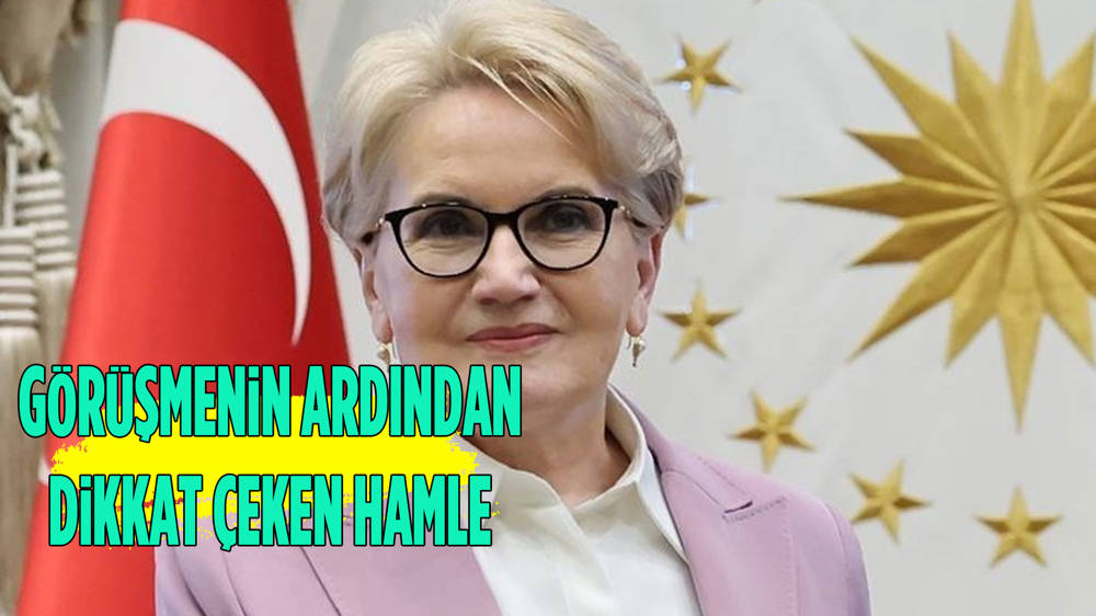 Meral Akşener’den yeni hamle