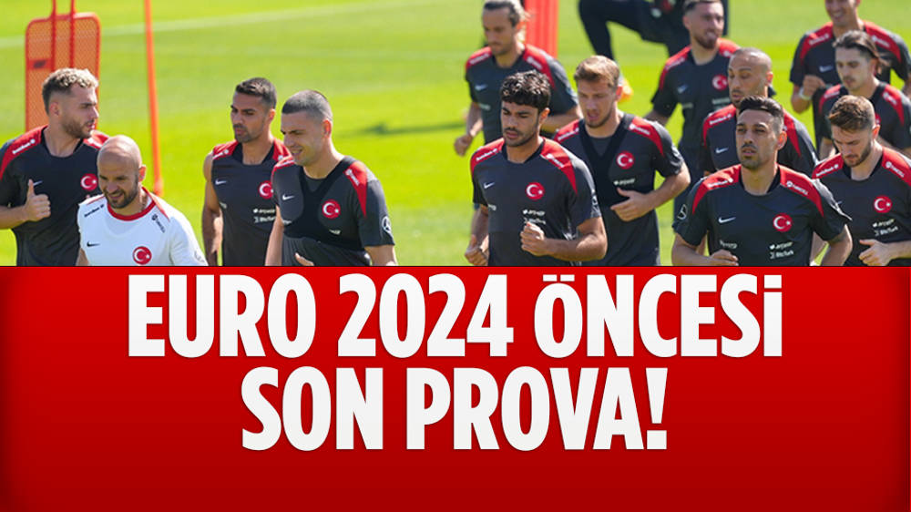 Millilerden EURO 2024 öncesi son prova...