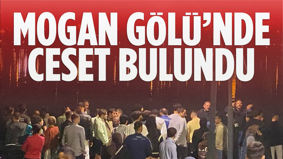 Mogan Gölü'nde erkek cesedi bulundu