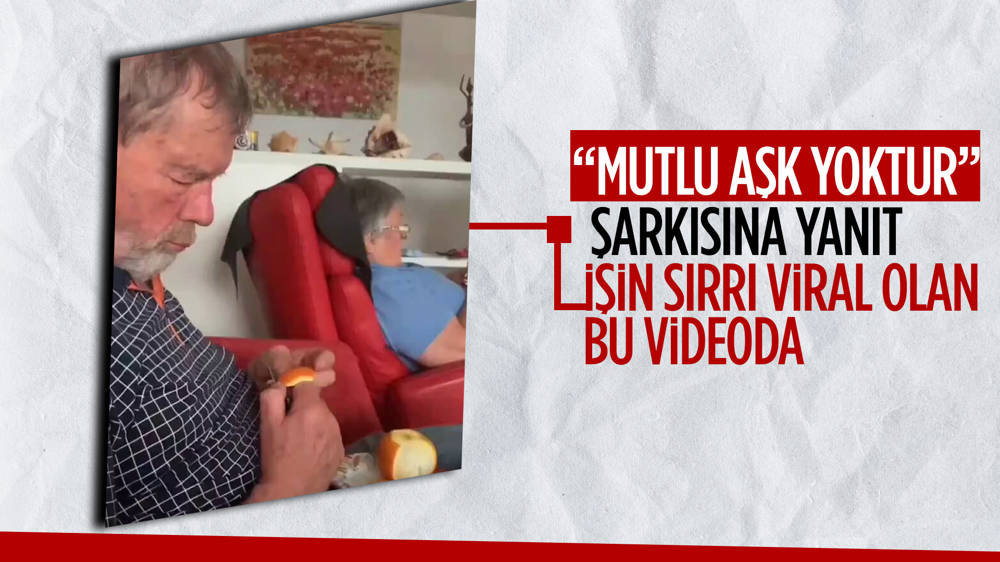 Portakal kabuğundan kalplere  saklanan bir ömür boyu mutluluk videosu sosyal medyada gündem oldu