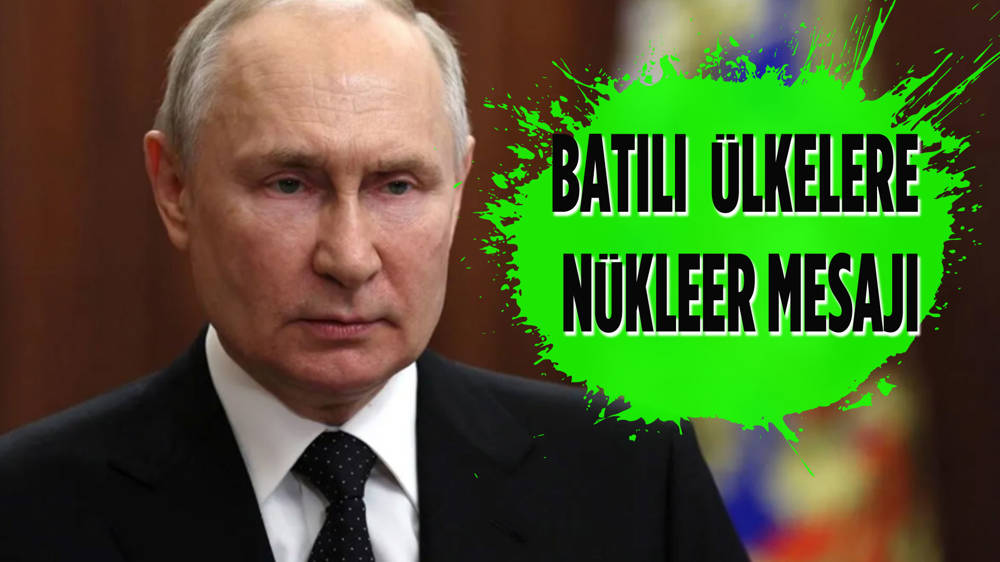 Putin'den Batılı ülkelere mesaj