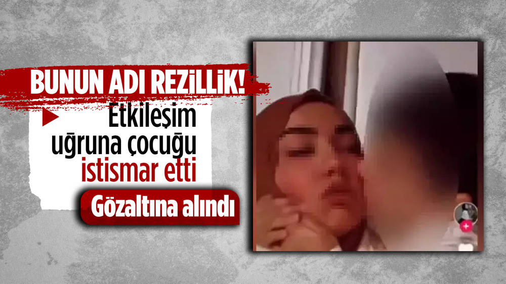 Sosyal medyada çocuk istismarına gözaltı