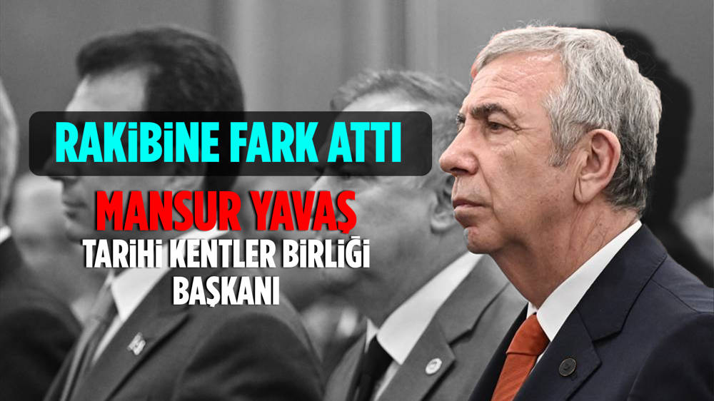 Tarihi Kentler Birliğinin başkanlığına Mansur Yavaş seçildi