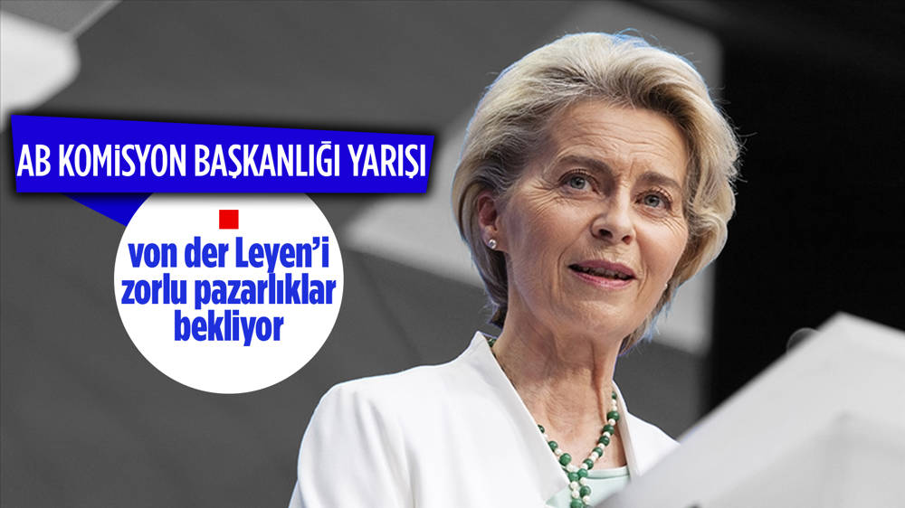 Ursula von der Leyen 5 yıl daha AB Komisyon Başkanı olmak için kolları sıvadı