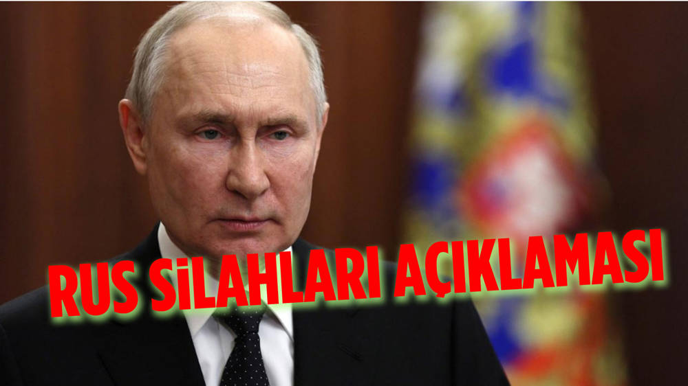 Vladimir Putin'den Rus silahları açıklaması