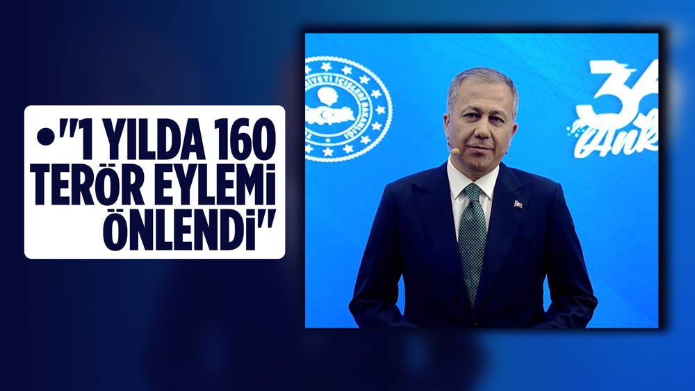 Yerlikaya'dan terörle mücadele değerlendirmesi 