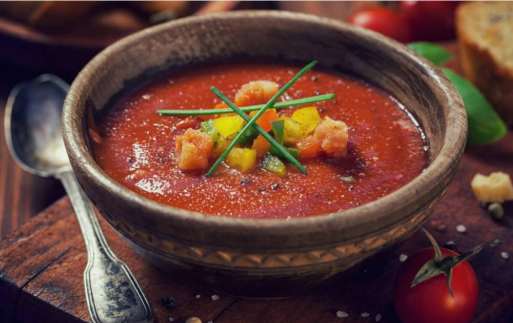 Zuhal Topal'la Yemekteyiz Alican'ın Menüsü: Gazpacho