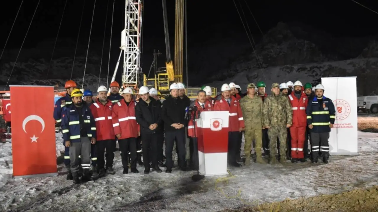 Şırnak Gabar'da yeni yılın ilk petrol sondaj kuyusu...