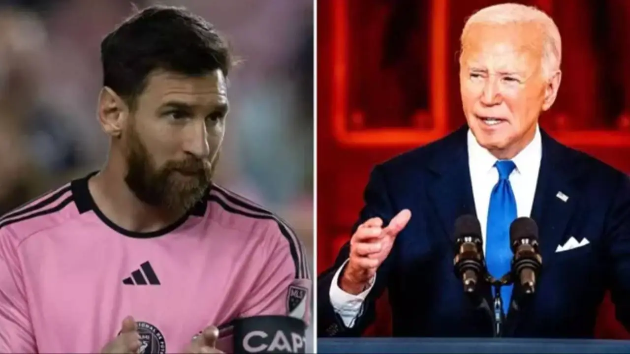 ABD Başkanı Joe Biden, Lionel Messi'ye Özgürlük Madalyası verdi