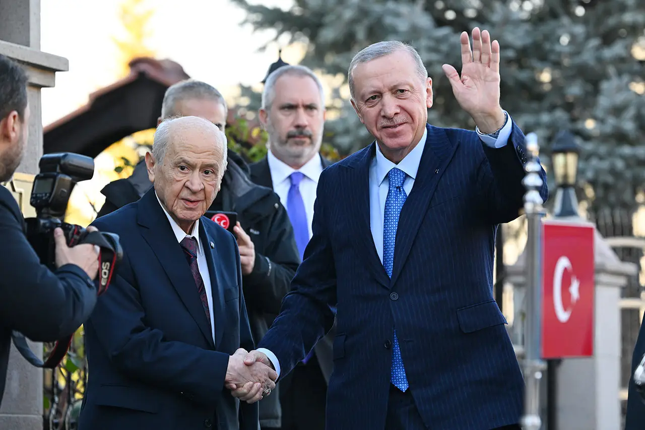 Cumhurbaşkanı Erdoğan ile MHP lideri Bahçeli bir araya geldi