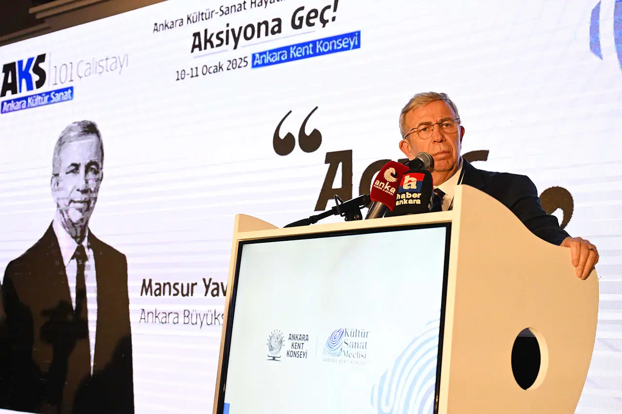 ABB (Ankara Büyükşehir Belediye) Başkanı Mansur Yavaş