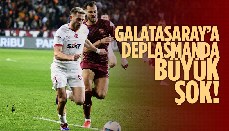 Galatasaray’a büyük şok! Hatayspor 1 puanı kopardı