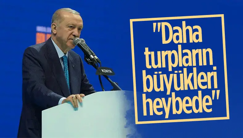 Erdoğan, muhalefete yüklendi: Daha turpların büyükleri heybede!