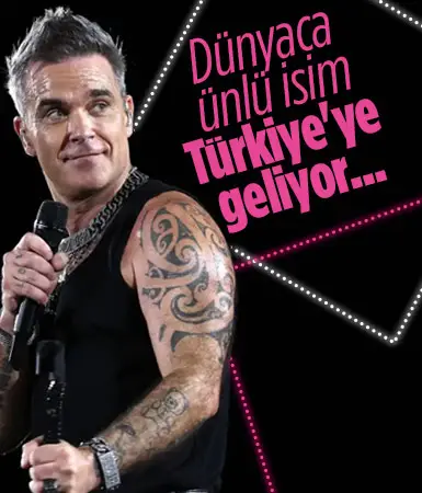 Robbie Williams hayranlarına müjde: Türkiye'de ilk kez konser verecek!