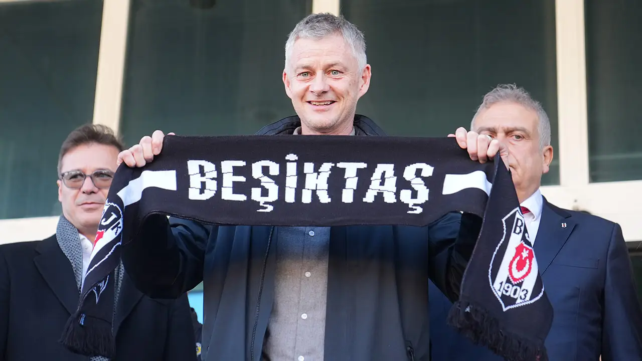 Solskjaer, Beşiktaş için İstanbul'da!