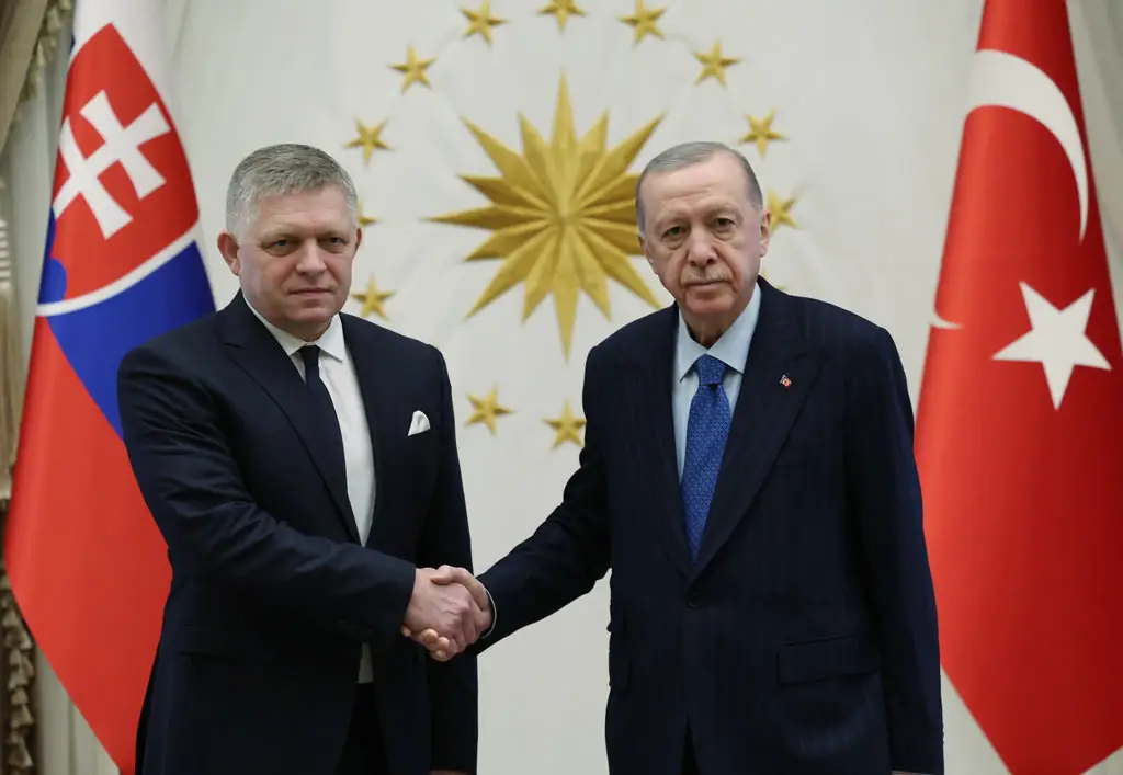 Külliye'de önemli zirve! Erdoğan, Slovakya Başbakanı Fico'yu ağırladı!