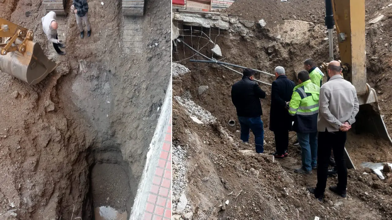 Neşat Ertaş Caddesi’nde drenaj sorunu çözüldü