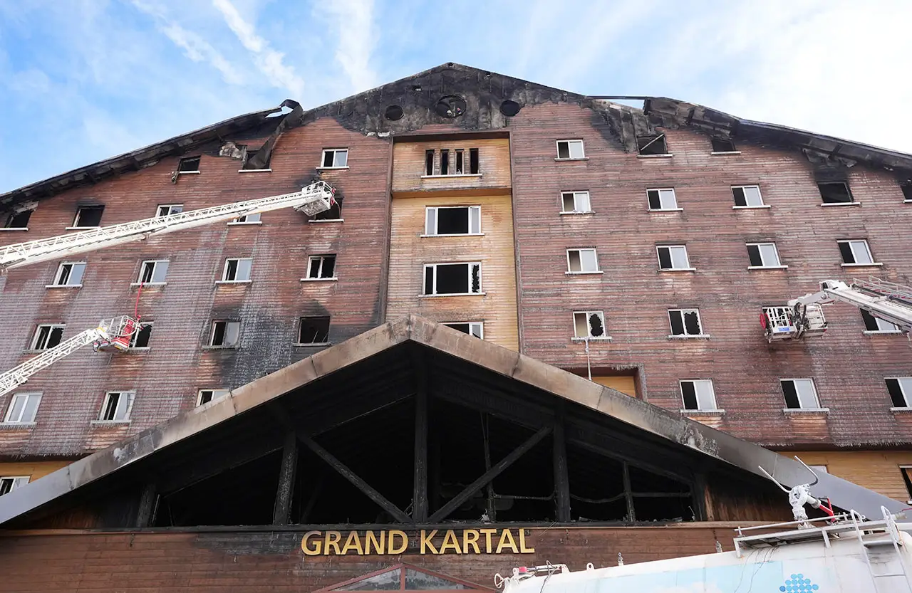 Bolu Kartalkaya’daki otel yangınına yayın yasağı getirildi