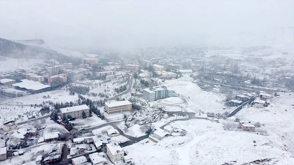 Malatya’da kar! Kent beyaza büründü