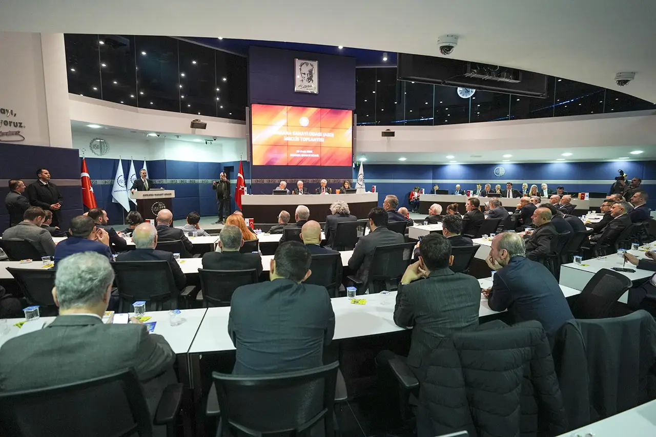 ASO (Ankara Sanayi Odası) ocak ayı meclis toplantısı yapıldı