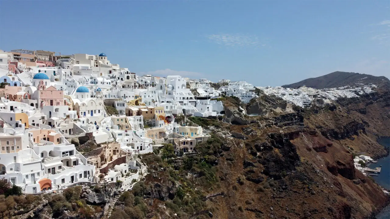 Santorini'de deprem korkusu! Acil durum limanı inşa edilecek