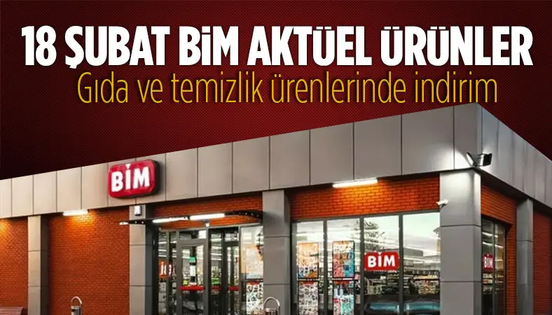 18 Şubat 2025 BİM indirimli ürünler kataloğu