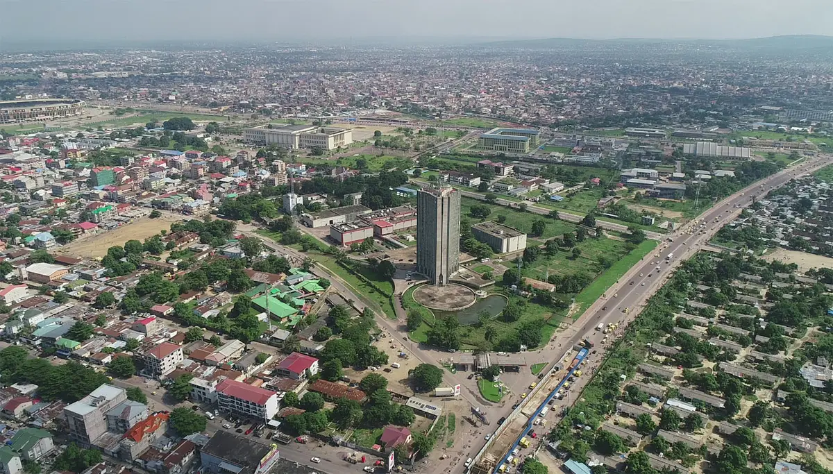 15. Kinşasa: 15.6 milyon