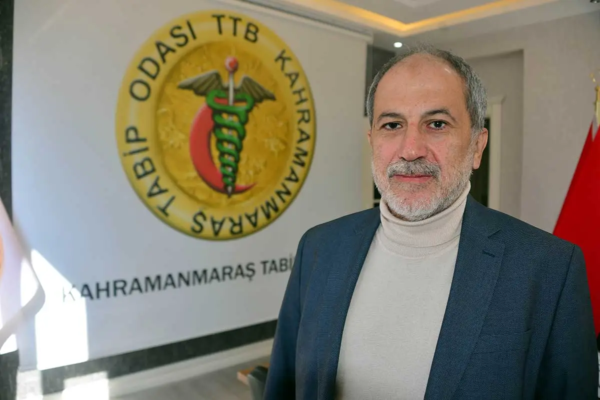 Kahramanmaraş Tabip Odası Başkanı Dr. Lütfi Tiyekli