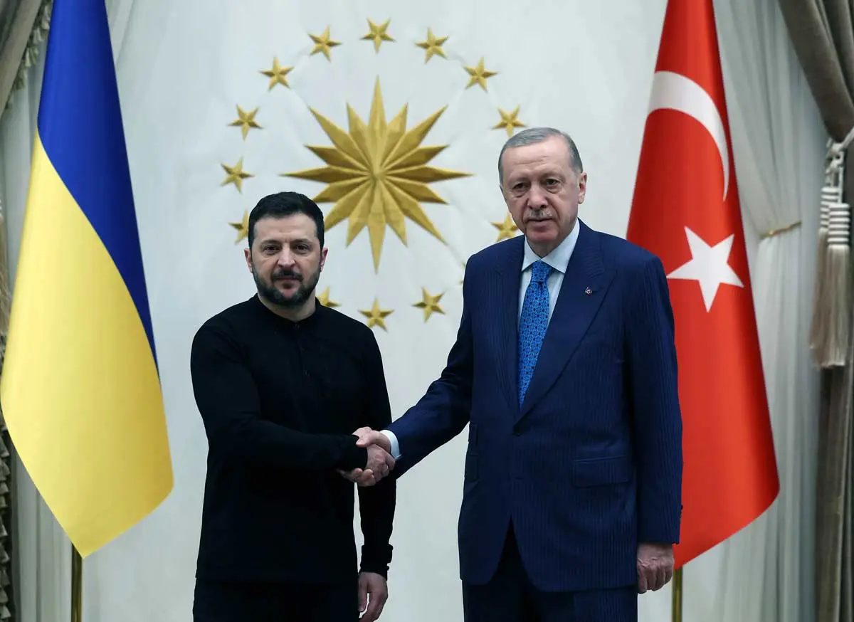 Ankara'da kritik görüşme! Erdoğan, Zelenskiy ile bir araya geldi