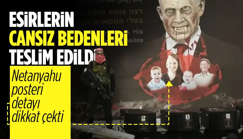 Gazze'de ateşkes: İsrailli esirlerin cansız bedenleri teslim edildi