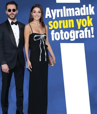 Hakan Sabancı ile Hande Erçel'den ayrılık iddiasına fotoğraflı yanıt!