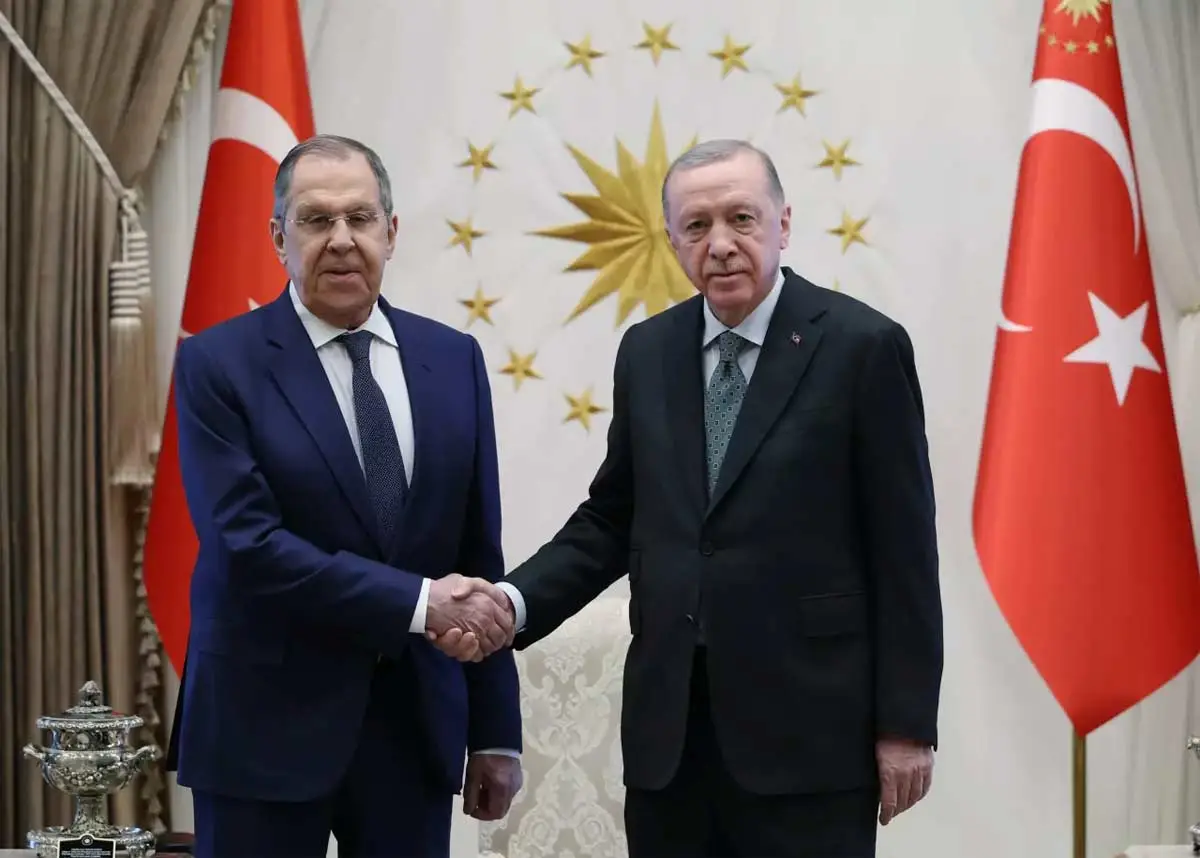 Külliye'de önemli zirve: Erdoğan-Lavrov görüşmesi sona erdi