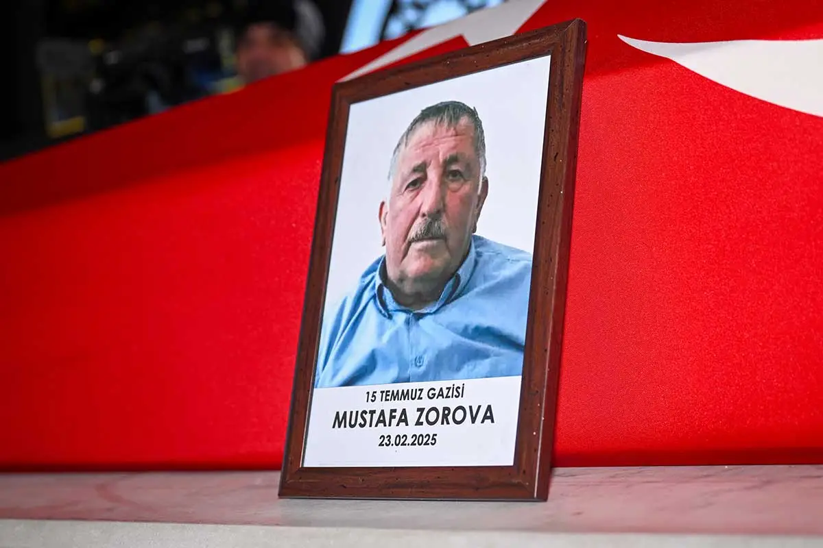 15 Temmuz gazisi Mustafa Zorova son yolculuğuna uğurlandı