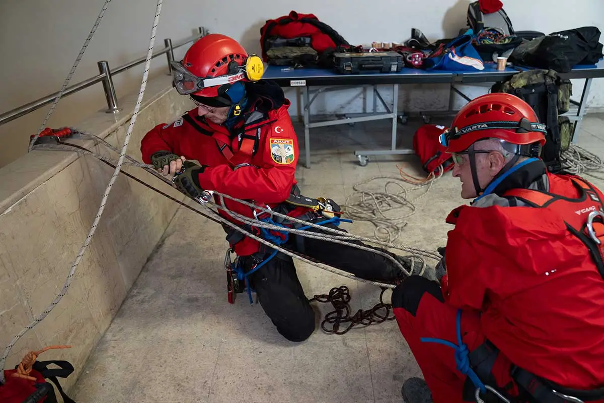 Ankara Üniversitesi'nde KBRN, deprem ve yangın tatbikatı