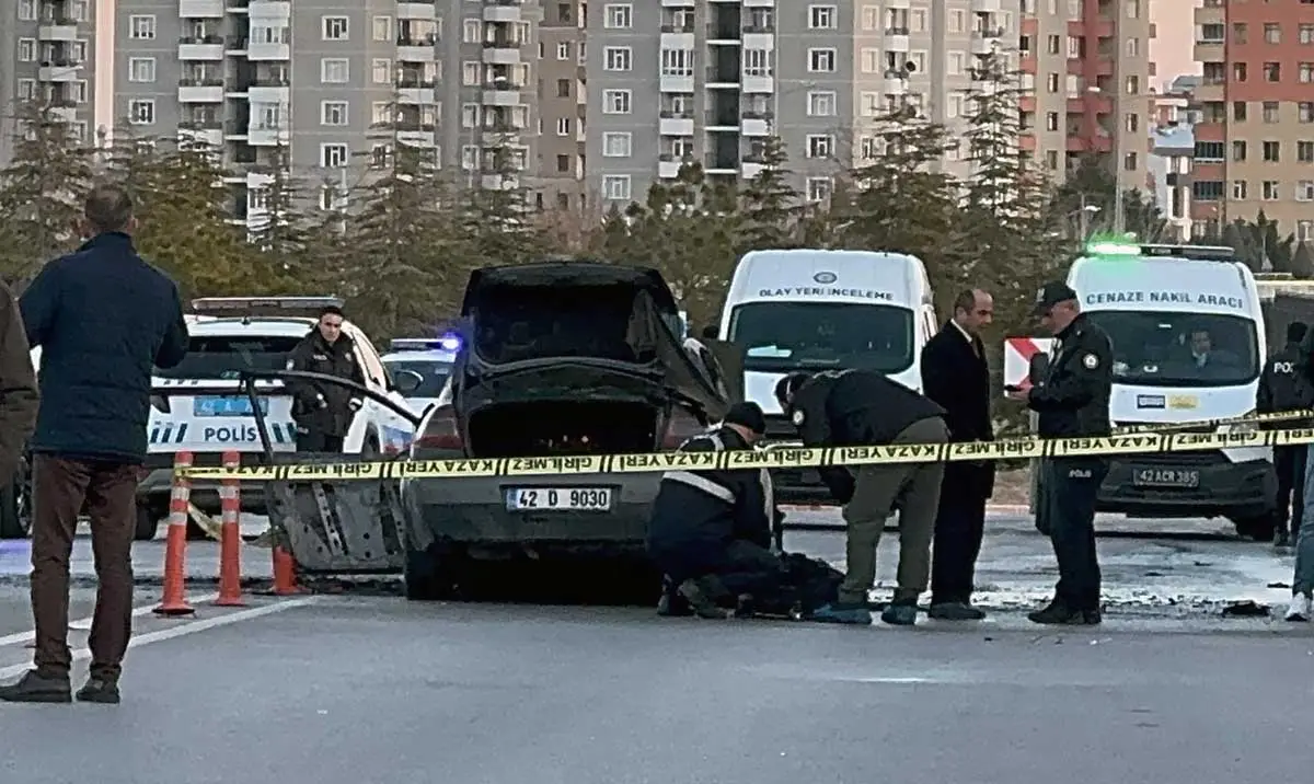 Konya'da korkunç olay! Otomobildeki patlamada 3 aylık Mustafa ile teyzesi öldü