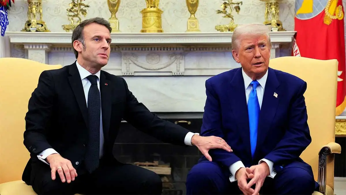 Macron: Trump’la görüşmem umutlu geçmedi