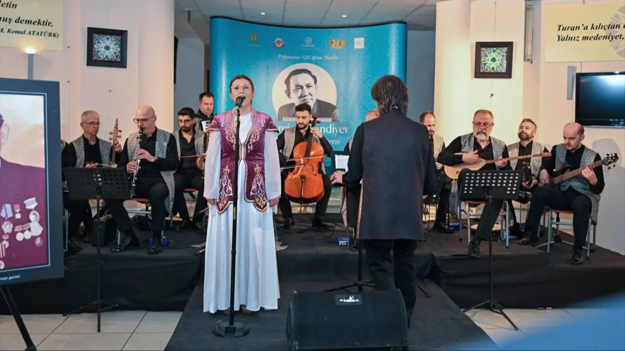 Bestekar Tilendiyev, Ankara'da anıldı