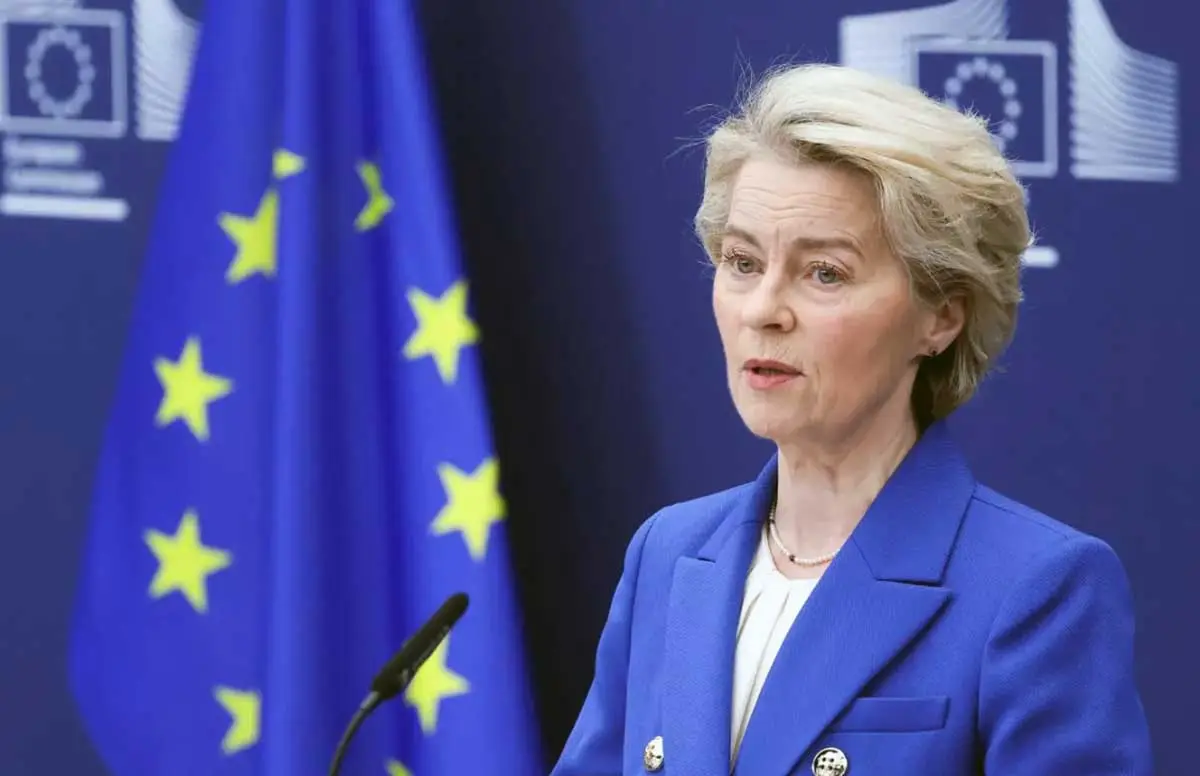 vrupa Komisyonu Başkanı Ursula von der Leyen