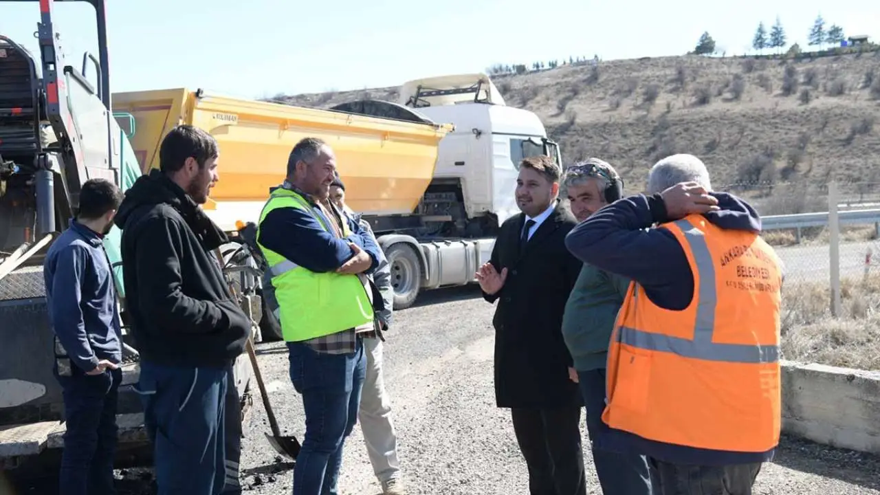 Selim Çırpanoğlu, asfalt çalışmalarını yerinde inceledi!