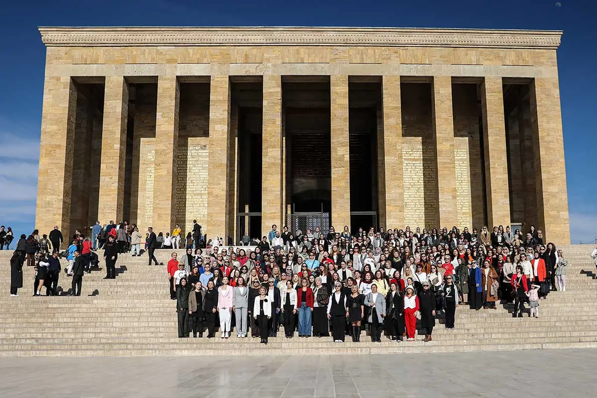 Etimesgut Belediye Başkan Yardımcısı Ebru Keyvan, Anıtkabir’de