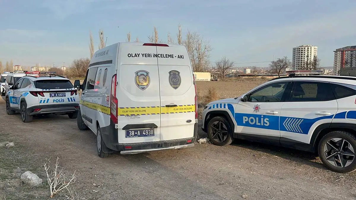 Kayseri’de boş arazide 1 kişi ölü, 3 kişi baygın halde bulundu